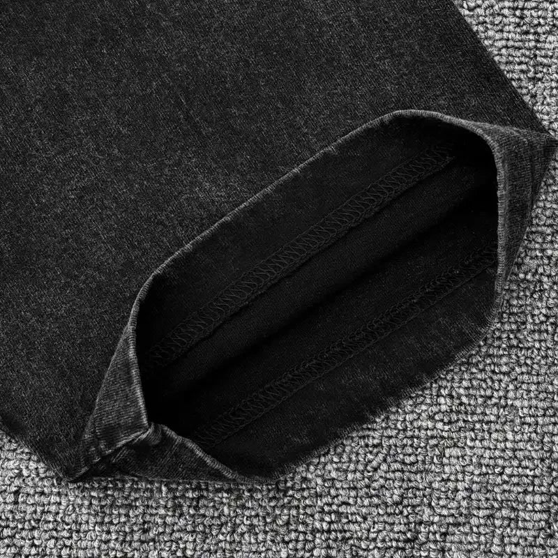 Dandadan: Manga Funny Graphic Print T-shirts Streetwear Hip Hop Harajuku Fashion Tees Retro Washed Cotton Washed Tops