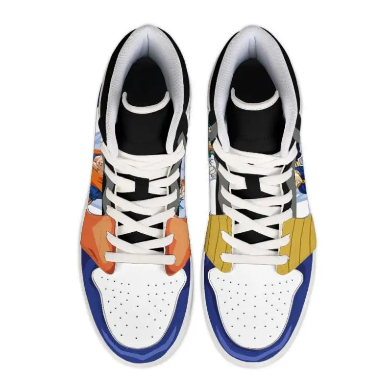 Dragon Ball Z: Super Anime Son Goku Sneakers Cartoon Printing Comfortable Flat Shoes Casual Shoes Basketball Shoes Birthday Gift
