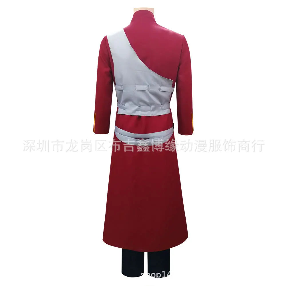 Anime Cosplay Kazekage Sabaku No Gaara Clothing For Man Halloween Costumes For Woman Wig Bag Carnival Performance