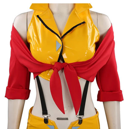 Cowboy Bebop: Cosplay MINISO Faye Valentine Fantasy Anime Costume Disguise Adult Women Cosplay Roleplay Fantasia Outfits Female