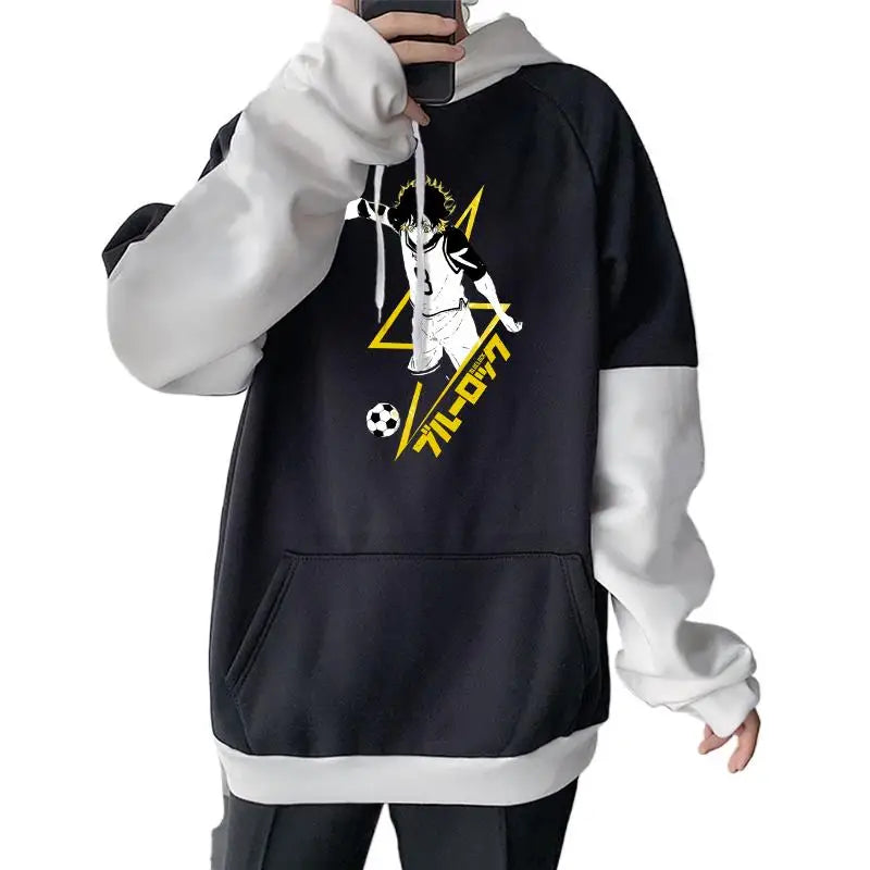 Blue Lock: Meguru Bachira Hoodie Men Women Loose Casual Pullover Sweatshirt Boys Girls Long Sleeves Streetwear Hoodies
