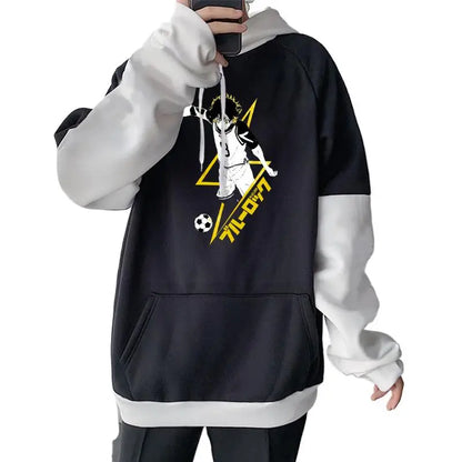 Blue Lock: Meguru Bachira Hoodie Men Women Loose Casual Pullover Sweatshirt Boys Girls Long Sleeves Streetwear Hoodies