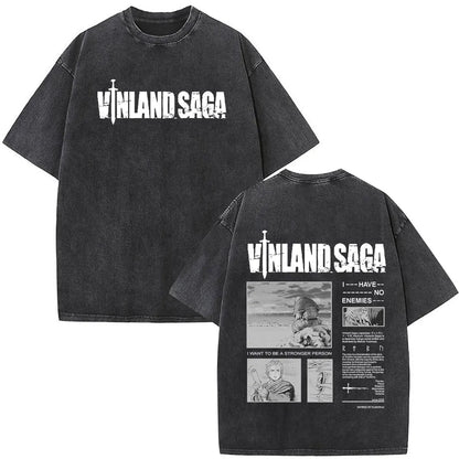 Vinland Saga: Manga Thorfinn Karlsefni T Shirt Men's Women Summer Fashion Casual O-Neck Oversized T-shirts