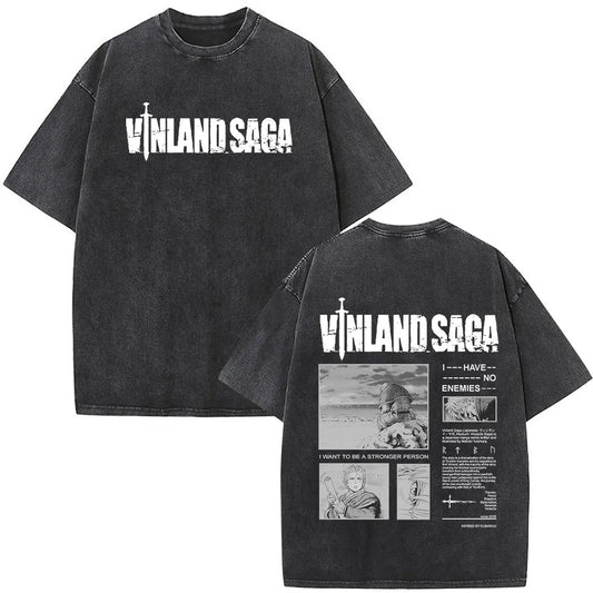 Vinland Saga: Manga Thorfinn Karlsefni T Shirt Men's Women Summer Fashion Casual O-Neck Oversized T-shirts