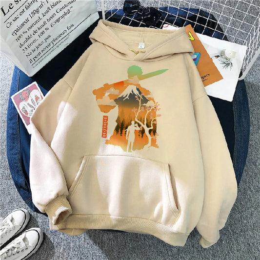 Vinland Saga: hoodie streetwear 90s Korean style gothic Hooded Shirt