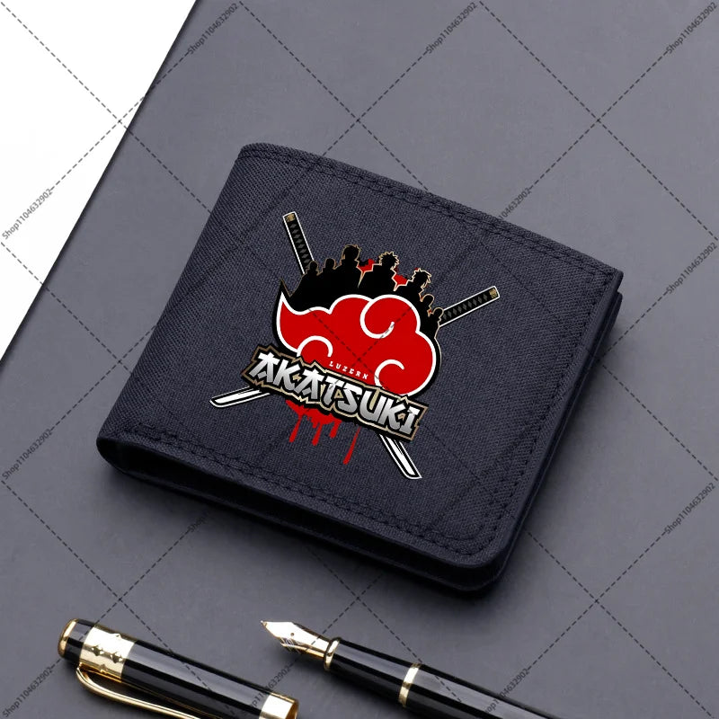 Naruto: Variotion Wallet Sasuke Sakura Cartoon Anime Pattern Portable Purses Boys Girls Cute Purse Women Creative Wallets Party Gifts