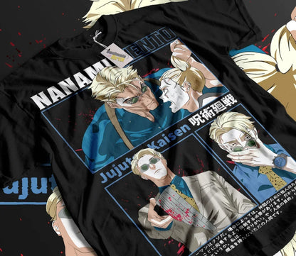 Jujutsu Kaisen: Nanami Kento T-Shirt Jujutsu Kaisen JJK Anime Manga Shirt Soft Tee All Sizes