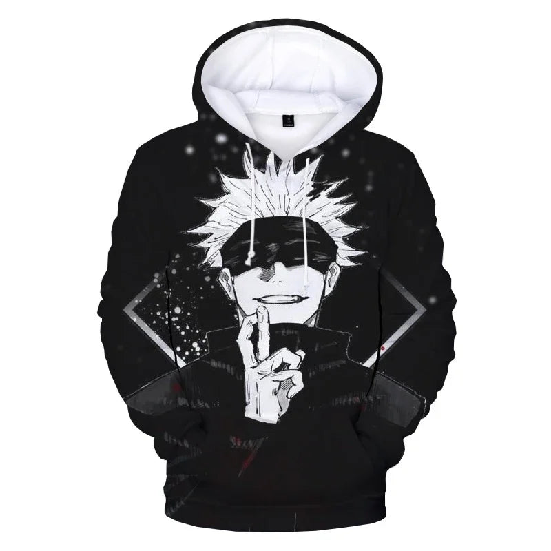 Jujutsu Kaisen: Hoodies Sweatshirts Men/Women Fashion Streetwear Autumn Winter y2k Plus Size Men's Clothing ﻿