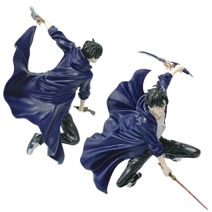 Solo Leveling: Figure -Sung Jinwoo Action Figure 21cm PVC Collect Model Figure Display Anime Merchandise In Stock