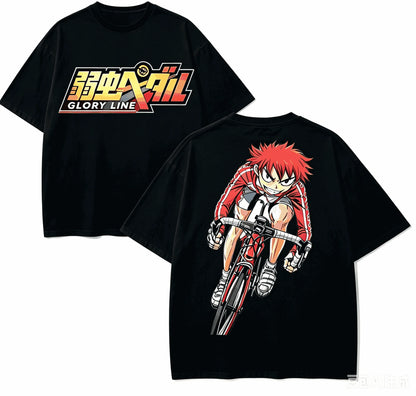Yowamushi Pedal: Anime Lover T-shirt Harajuku Cotton New Model High Street Retro Fashion Oversized Unisex hot product Classic tee