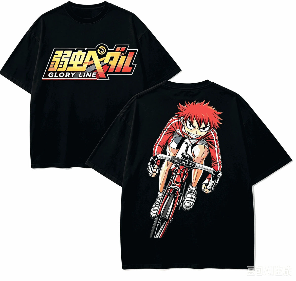 Yowamushi Pedal: Anime Lover T-shirt Harajuku Cotton New Model High Street Retro Fashion Oversized Unisex hot product Classic tee