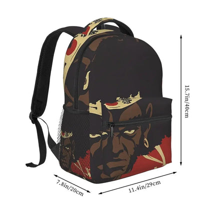 Afro Samurai: Backpack Hot Sale Daypack Large Capacity School Bag Shoulder Bags