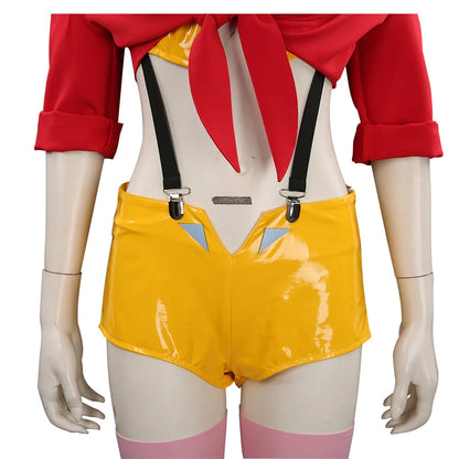 Cowboy Bebop: Cosplay MINISO Faye Valentine Fantasy Anime Costume Disguise Adult Women Cosplay Roleplay Fantasia Outfits Female