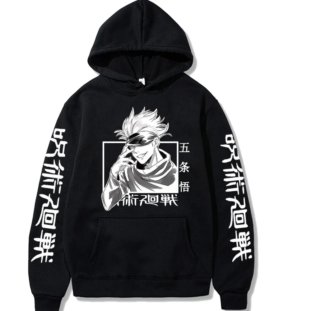 Jujutsu Kaisen:  Satoru Gojo Spell Return Printed Hoodie Sweatshirt Men's and Women's Hoodie Men's Tops Sports Hoodie Y2K Hoodie