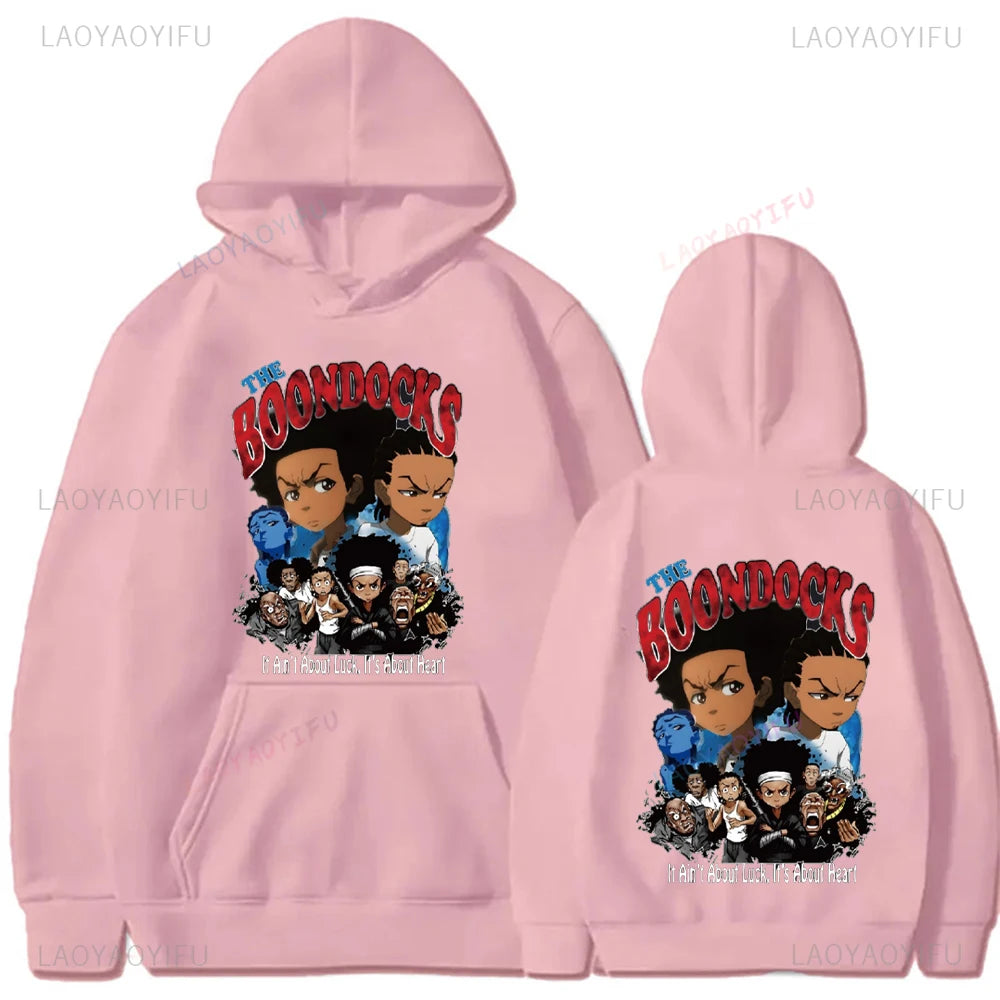 The Boondocks: Design Casual Comfort Hoodie Comfortable Personality