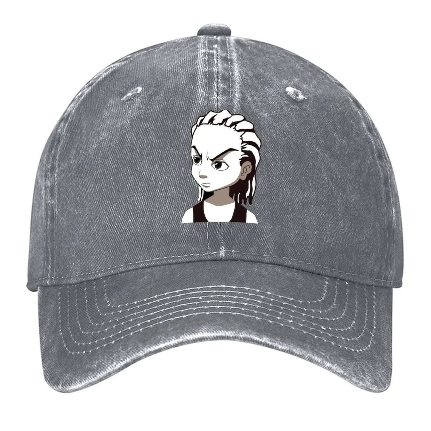The Boondocks: Huey Baseball Cap Beach Outing tea Hat Horse Hat birthday Women Men's