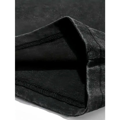 Vinland Saga: Vintage Thorfinn Ice Sea Battle Graphic T-Shirt Unisex Heavy Wash High-Weight Cotton Anime Tee Perfect Gift.