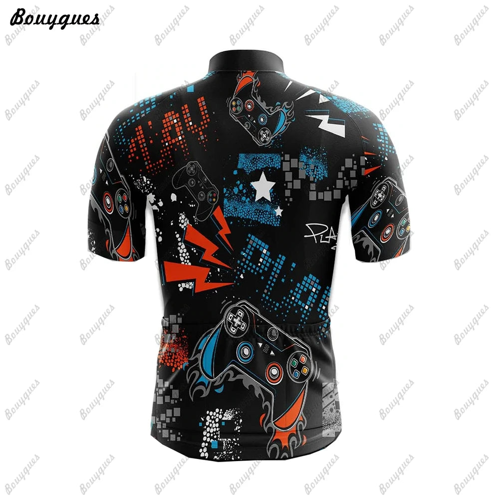 Yowamushi Pedal: Team Men Cycling Jersey MTB Maillot Bike Shirt Downhill Jersey High Quality Pro Team Tricota Mountain Bicycle Clothing