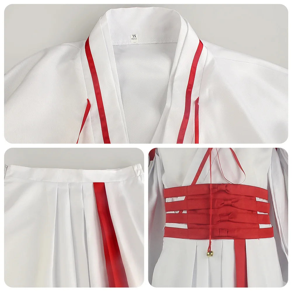 Hell's Paradise: Jigokuraku Cosplay Gabimaru Sagiri Yamada Asaemon Cosplay Wig Costume Uniform Full Set Halloween Carnival Clothes