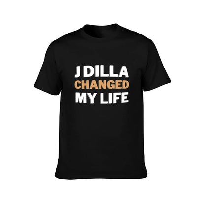 J Dilla:  Changed my Life | JAY DEE T-Shirt Large Size Breathable Tee