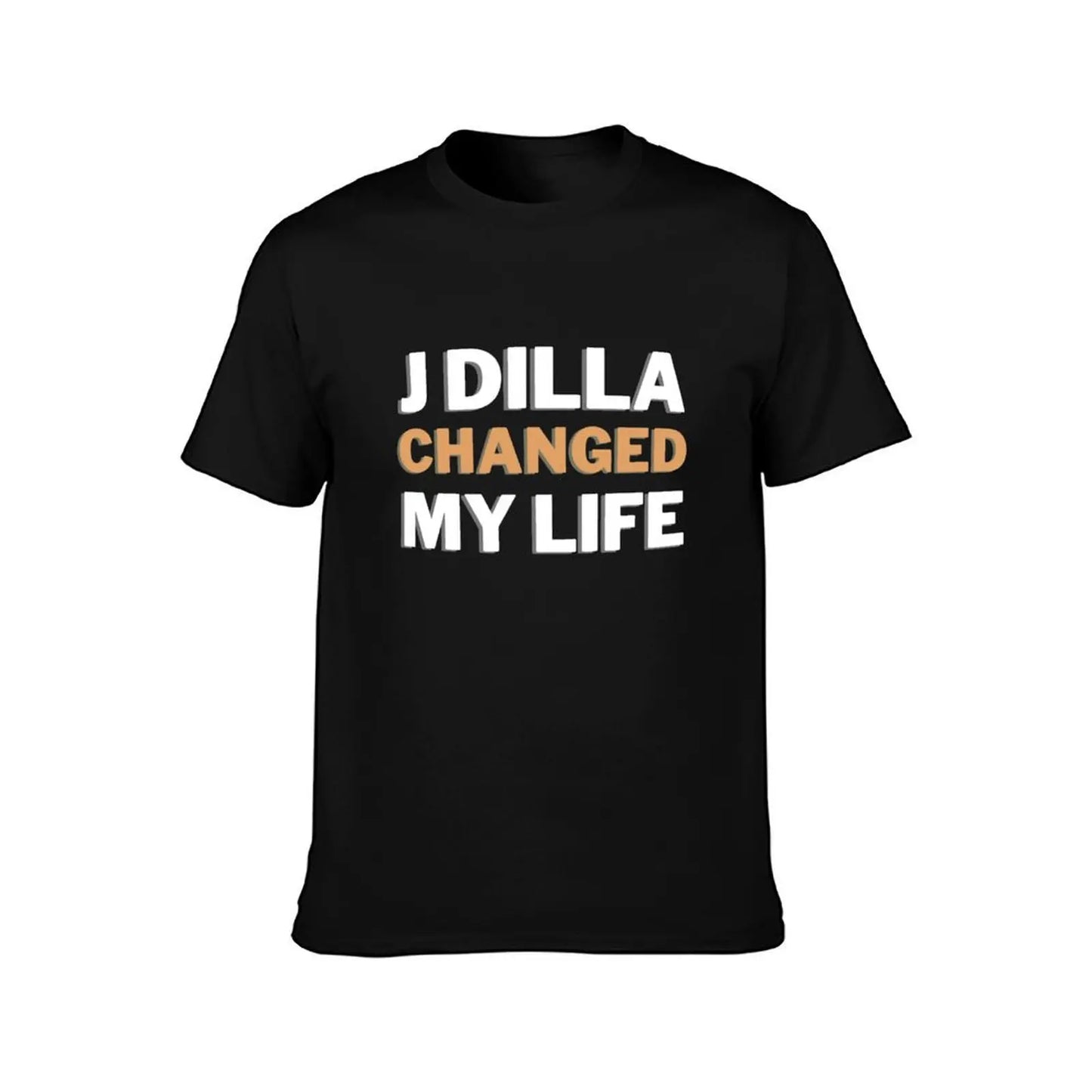 J Dilla:  Changed my Life | JAY DEE T-Shirt Large Size Breathable Tee