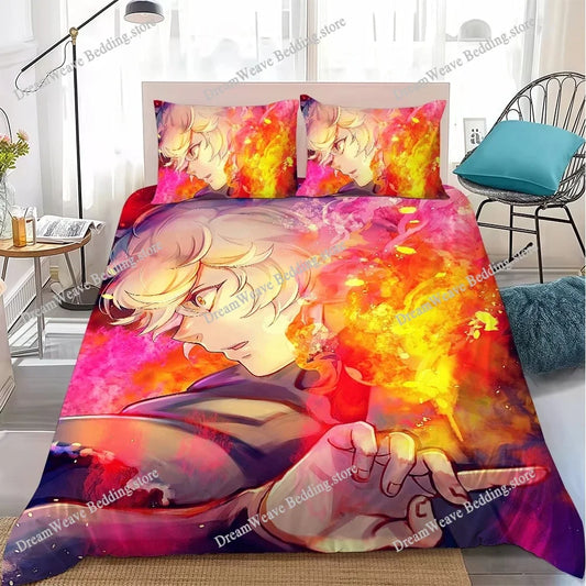 Hell's Paradise: Jigokuraku Duvet Cover Set Home Style Bedding Soft Laundry Cotton Bed Student Dormitory Gift