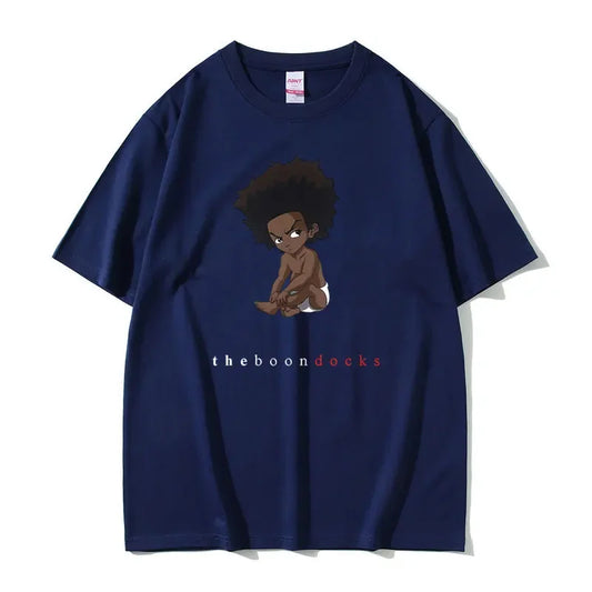 The Boondocks: Graphic Tshirt Funny Men Women Cosplay Rapper The Notorious Big Ready To Die Print T-shirts Biggie Smalls T Shirt
