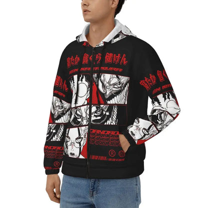 Dandadan: Zipper Hoodies Hip Hop Pullover Autumn Winter Men Women Sweatshirts Long Sleeve Tops