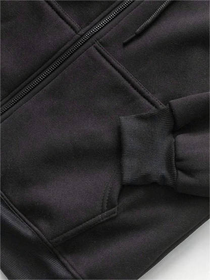 Attack on Titan: High-Quality Fashion Trendy Anime Print Zipper Hoodie Loose Comfortable Classic Sports Sweatshirt