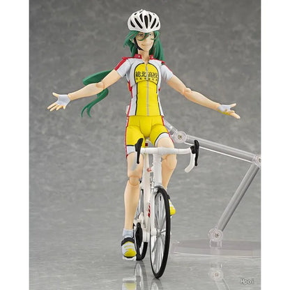 Yowamushi Pedal: Figma#251 GRANDE ROAD Yusuke Makishima 15.5cm PVC Anime Figure Toy Gift Ornament