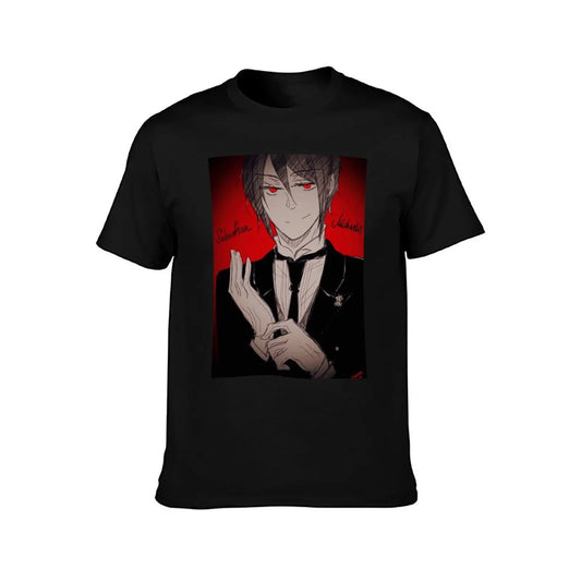 Black Butler: Sebastian T-Shirt Sun Protective Outdoor Tee Top