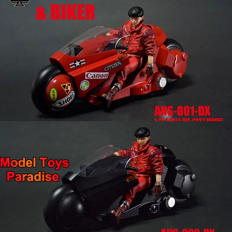 Akira: ACE TOYZ ANS-001 1/15 Scale Male Soldier  Future Motorcycle Combat Vehicle Driver Model Accessories Fit  Action Figure