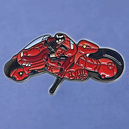 Akira: Red Motorbike Boys Anime Lapel Pins Backpack Jeans Enamel Brooch Pin Women Fashion Jewelry Gifts Cartoon Badges
