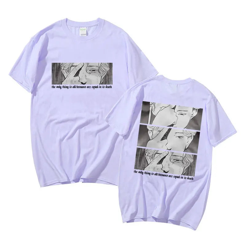 Vinland Saga: New Men T-shirt Anime Monster Naoki Urasawa T Shirt  Tshirt The Onlg Thing Is All Humans Are Equal In Is Denth Tees