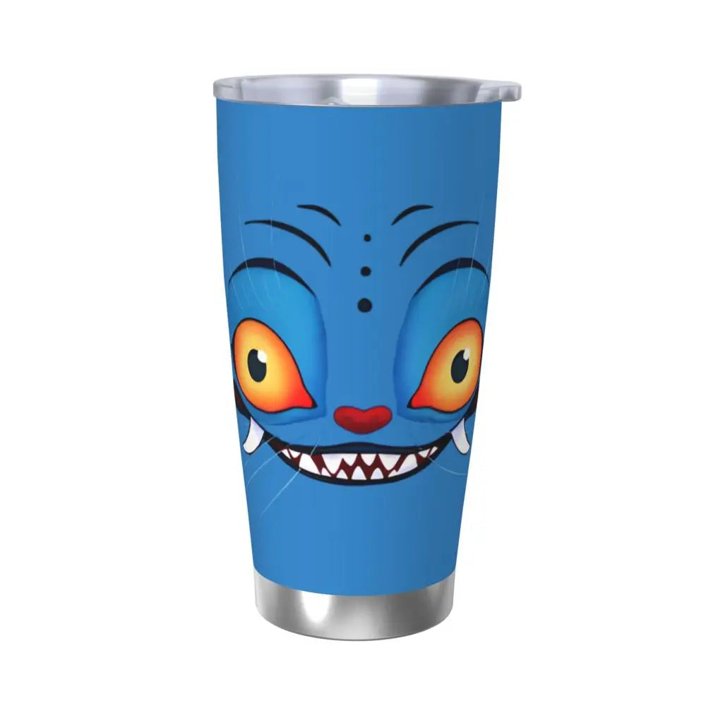 KPop Demon Hunters - Derpy  Insulated Tumbler with Lid Vacuum Thermal Mug Outdoor Travel Car Bottle Cup, 20oz