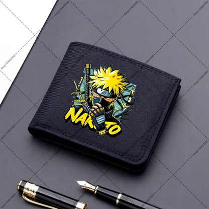 Naruto: Variotion Wallet Sasuke Sakura Cartoon Anime Pattern Portable Purses Boys Girls Cute Purse Women Creative Wallets Party Gifts