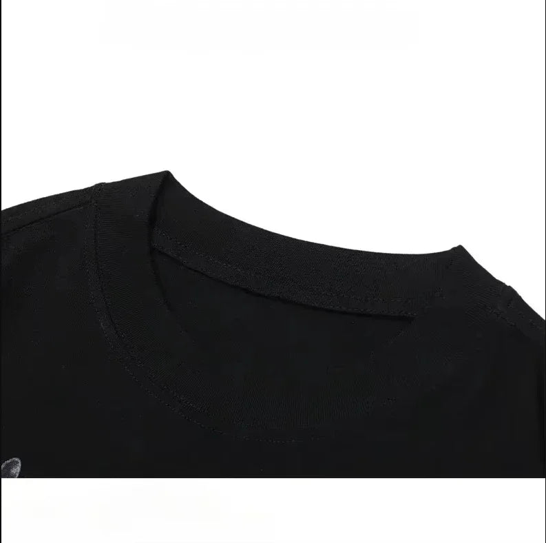 One Piece: Japanese Anime Men's T-Shirt Cotton Y2K Harajuku Street Trend Boys Children's Boys and Girls  Short Sleeves