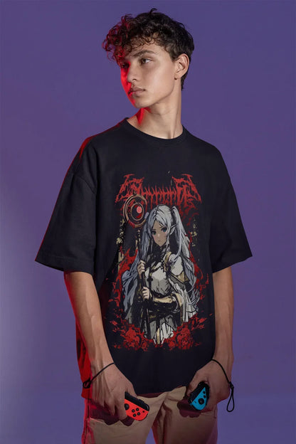 Frieren: Beyond Journey's End Fern Stark Girl Anime Gifts Shirt All Size