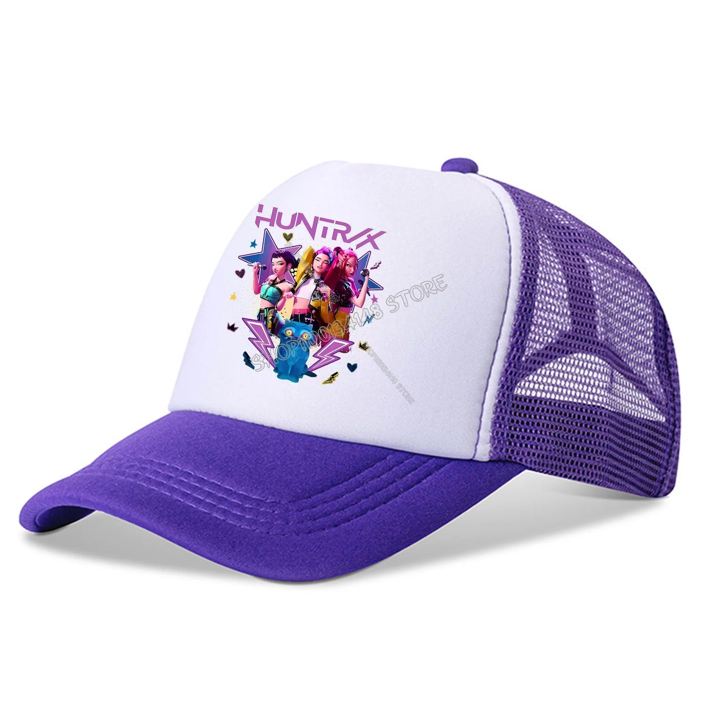 KPop Demon Hunters: Baseball for Cap Kids Adult Purple Sun Hat Fashion Woman Girls Cap Summer Sport Sunbonnet Retro Headgear Gift