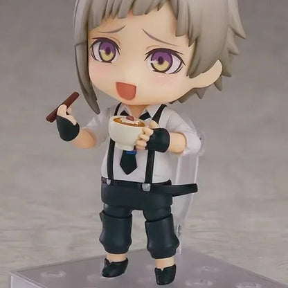 Bungo Stray Dogs: 10cm Anime Cute Nakahara Action Figure  Figurine Edogawa Rampo Figure Dazai Osamu Toy Model PVC Collection Gift