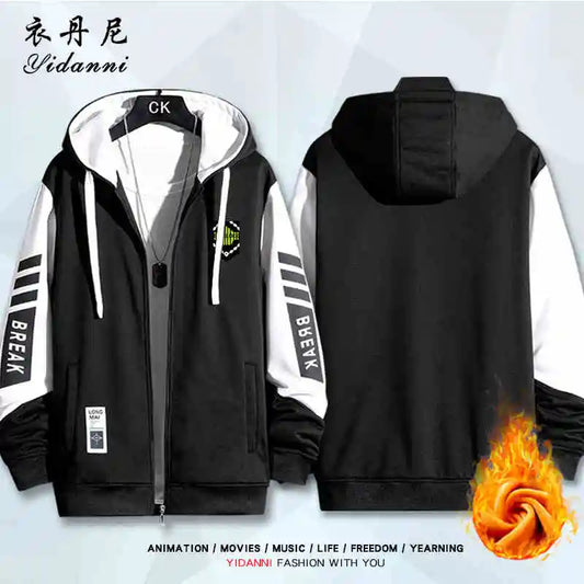Blue Lock:  Mikage Reo Isagi Yoichi Nagi Seishiro Cosplay Jacket Zipper Hoodie Women Men Fashion Hooded Coat Couple Tops Gift