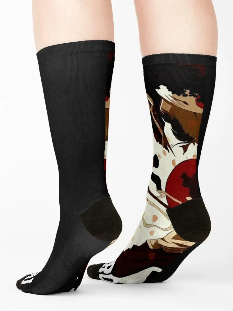 Afro Samurai: Classic Socks Rugby sports stock