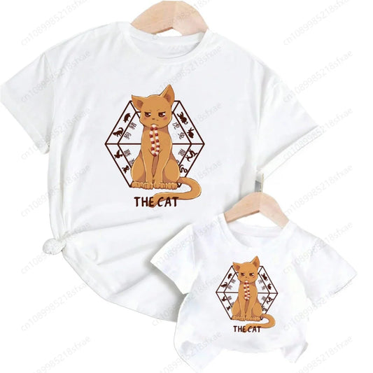 Fruits Basket: Kawaii Kyo Sohma Cartoon Fashion T T-shirt Kids Summer O-Neck Tops Tshirt