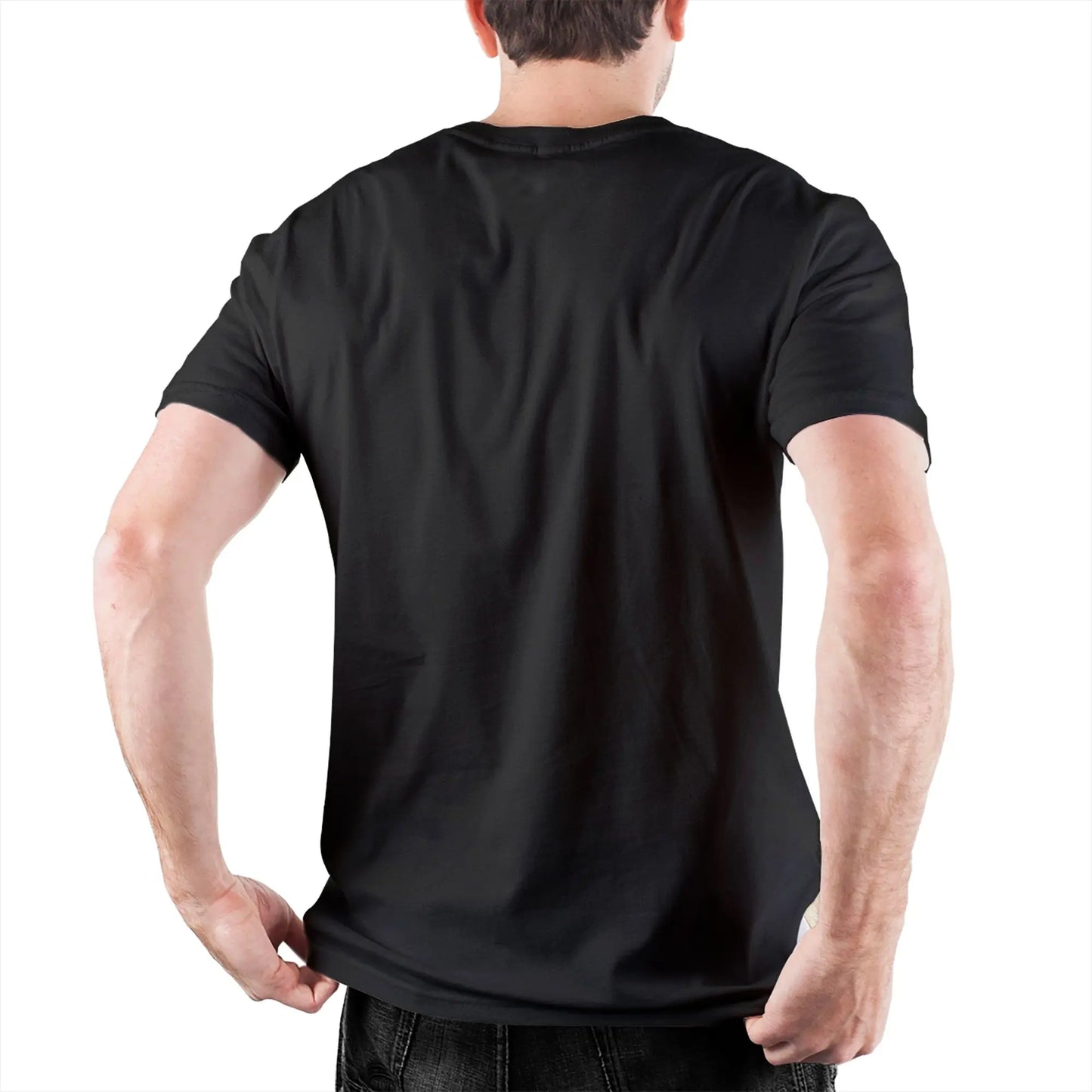 I.L.F.A: Afro Samurai Inspired Japanese Bushido Warrior T-Shirt for Men Round Collar Short Sleeve Tees Plus Size Tops