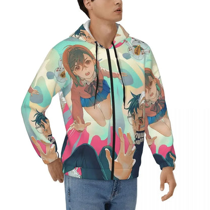 Dandadan: Zipper Hoodies Hip Hop Pullover Autumn Winter Men Women Sweatshirts Long Sleeve Tops