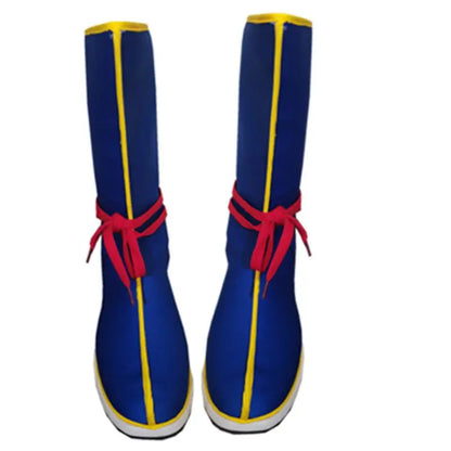 Dragon Ball: Super Saiyan Shoes Son Goku Cosplay Long Boots Stage Comic Show Performance Shoes Anime Holiday Gift