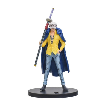 One PieceHot 18cm/7.1nch Anime Figure DXF Wano Country Trafalgar Law PVC Collection Model Dolls Toy For Gift 18cm: