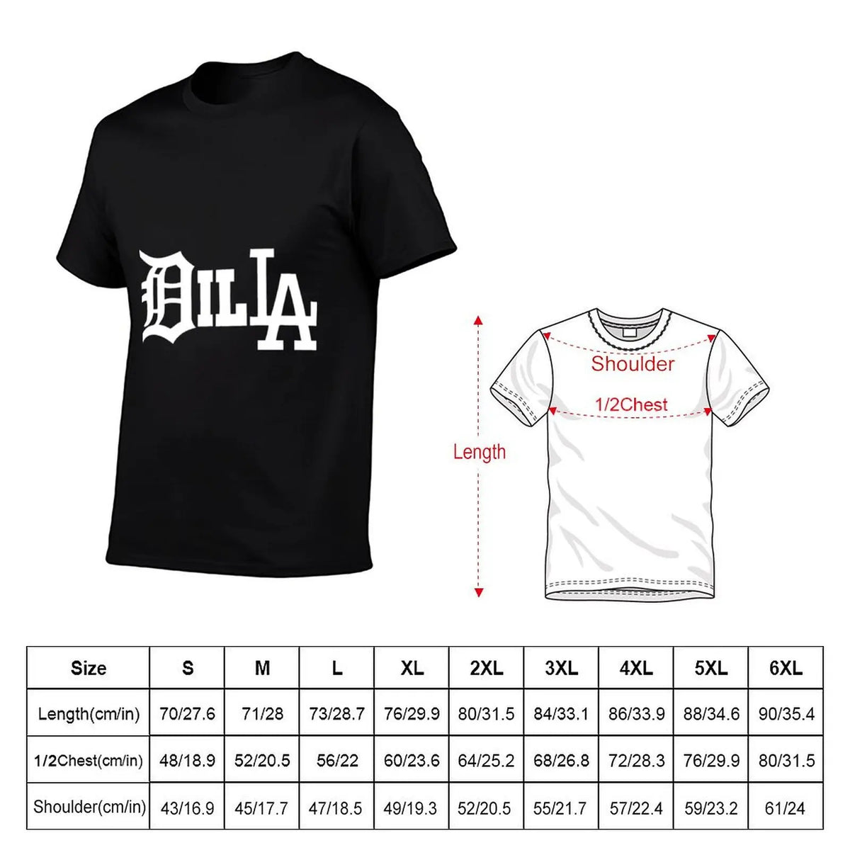 J Dilla: T-Shirt Soft Casual Short Sleeve Cotton Tee T-Shirt