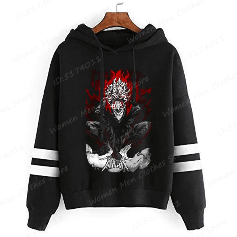 Dandadan: Okarun Hoodies Women Hooded Hoodie Funny Anime Print Sweatshirt Dandadan Graphic Casual Streetwear Hooded Pullovers