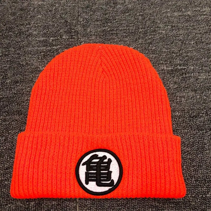 Dragon Ball: Knitted Warm Winter Hats For Solid Hip-hop Casual Cuffed Beanies Bonnet